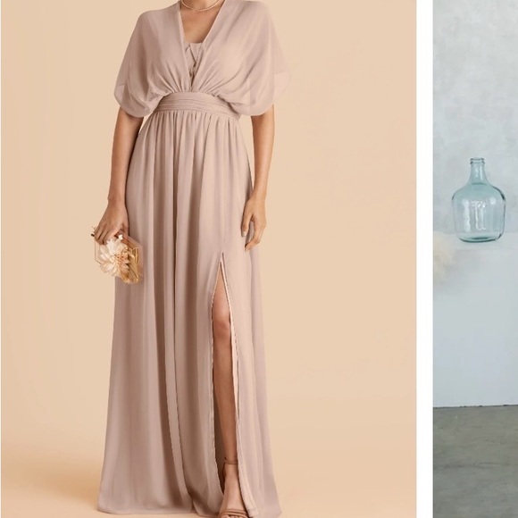 Birdy Grey Dresses & Skirts - Birdy Grey Grace convertible dress size XXL in Chiffon Taupe